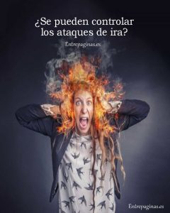¿Se pueden controlar los ataques de ira?